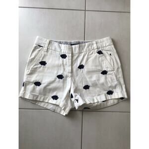 J. Crew Chino Cotton Fish Theme Shorts